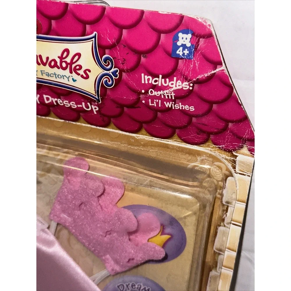 Lil Luvables Fluffy Factory Bear Wear Costume Fantasy‎ Dress Up Outfit Princess